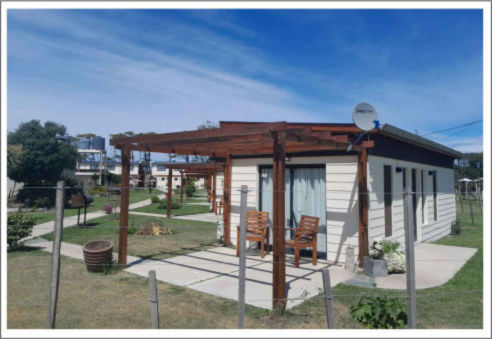 Cabañas en el centro de Miramar